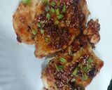 A picture of step 5 of Chicken breast with honey garlic sauce.