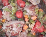 Foto del paso 4 de la receta: Solomillo de Cerdo Ibérico Guisado con Verduritas al P.X