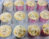 Foto langkah ke 4 dari resep Muffin Sosis Keju Gurih #beranibaking.