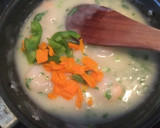 Foto del paso 5 de la receta: Tallarines livianos con salsa de verduras y camarones