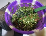 A picture of step 4 of Tabbouleh.