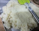 A picture of step 4 of Desiccated Coconut Burfi (Instant Naralachi Vadi).