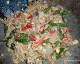 Foto langkah ke 4 dari resep Tumis Tuna Buncis.