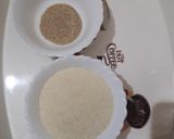 A picture of step 1 of Sooji ka halwa.