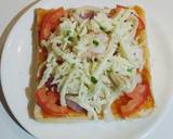 พิซซ่าขนมปังหน้าซีฟู้ด (สูตรเตาอบ) วิธีทำสูตร 5 รูป