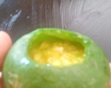 Foto del paso 3 de la receta: Zapallitos rellenos vegetarianos