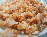 Foto del paso 1 de la receta: Pimientos rellenos de bacalao con salsa de tomate y pimientos