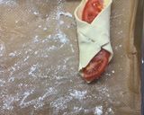 A picture of step 7 of Bacon puff pastry (Conwy Puffs).