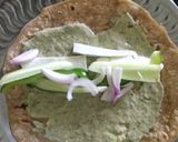 A picture of step 7 of Roti roll.