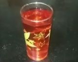 A picture of step 1 of Roohafza sharbat.