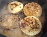 A picture of step 6 of Daikon "Steak".