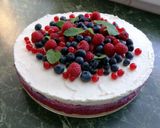 Sütés nélküli bogyós sajttorta recept fázis 7 fotója