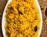 A picture of step 5 of Masla rice.