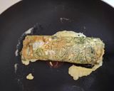 減重料理-低熱量.高纖維的海龍根玉子燒的食譜步驟5照片