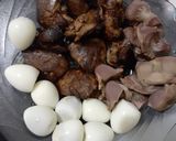 Foto langkah ke 1 dari resep Oseng ati ampela telur puyuh pete kemangi pedas.