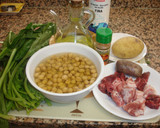 Foto del paso 1 de la receta: Garbanzos Caldosos (calaveres amb bufanda)