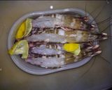 Foto langkah ke 1 dari resep Udang Bakar Madu.