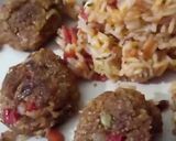 Foto del paso 5 de la receta: Albondiguitas veganas de burgol con arroz