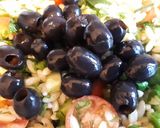A picture of step 9 of Mediterranean Orzo Pasta Salad.