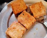 A picture of step 11 of Bread cheese Bites(mini cheese sandwich).