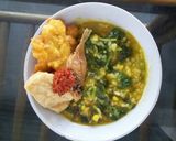 Foto langkah ke 3 dari resep Bubur manado.