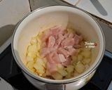 Foto langkah ke 5 dari resep Cream Soup Fusilli Kentang Wortel.
