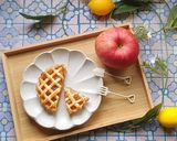 A picture of step 3 of European-Style Woven Apple Pie.