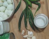 Foto langkah ke 1 dari resep Telur Puyuh Keputren Masak Cabe Ijo.