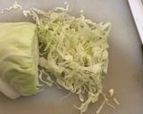A picture of step 1 of Cabbage with Chinese touch.