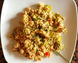 Foto del paso 4 de la receta: Tofu con "falso tabulé" 😉👨🍳