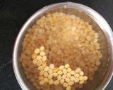 A picture of step 1 of Palak Chana dal.