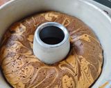Foto langkah ke 7 dari resep Marmer Cake 2 Telur (Ekonomis, Lembut, Anti Seret).