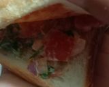 A picture of step 4 of Dahi sandwich.