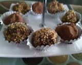 Une image de l'étape 2 de Les truffes au chocolat.