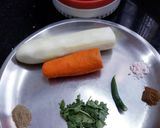 खीरा गाजर रायता (Kheera Gajar Raita recipe in hindi) रेसिपी चरण 1 फोटो