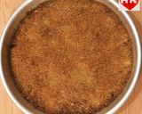 A picture of step 6 of Kunafeh with nuts.