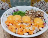 Hình bước làm 2 của món Trứng chiên rau củ