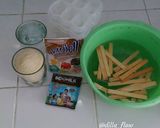 Foto langkah ke 1 dari resep Nutrijell Coklat Stik Es.