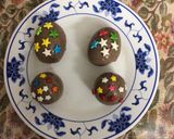 A picture of step 10 of Sparkling egg shell chocolate pudding.