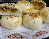 A picture of step 13 of Chicken stuffed buns.
