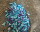 A picture of step 4 of Rainbow salad.