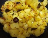 A picture of step 5 of CURRY LEAVES FRIED POTATOES   .