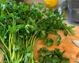 A picture of step 3 of Perfect Tabbouleh.