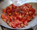 A picture of step 3 of Pizza sauce.