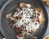 A picture of step 3 of Loaded nachos - QUICK & VIBRANT STARTER.