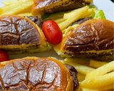 صورة لخطوة 5 من وصفة فيليه مينيون بالزبدة ساندويتش🥪