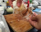 Hình bước làm 3 của món Tôm Hùm nướng bơ tỏi sốt kem