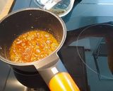 Foto del paso 1 de la receta Melocotones rellenos con crema de queso y caramelo