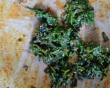 A picture of step 2 of Gehu methi puri.