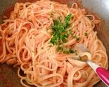 Foto del passaggio 7 della ricetta 🍝Linguine al sugo di vongole e pomodoro 🍅